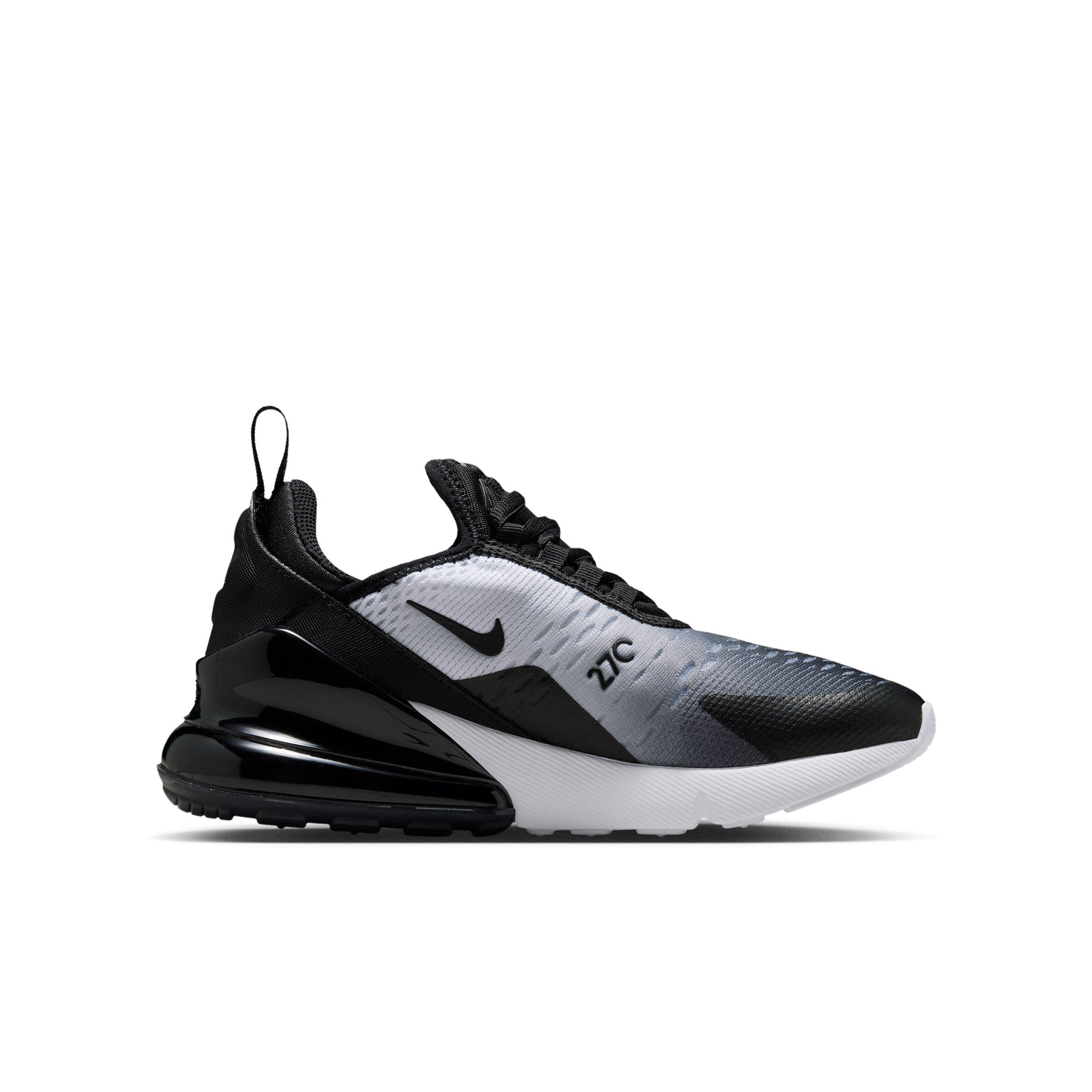 Nike Air Max 270 "Black/White/Cool Grey/Black" Grade School Boys' Shoe - BLACK/WHITE/GREY/BLACK